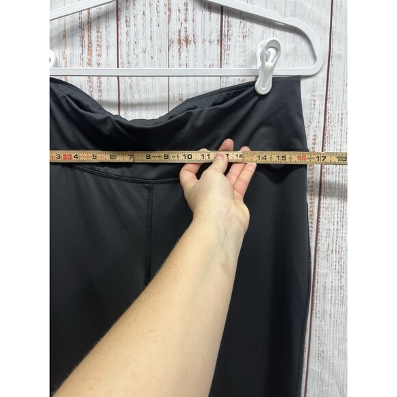 Zelos Curvy Lounge Pants XL Black Stretchy Pull-On Style Wide Leg - Picture 3 of 10